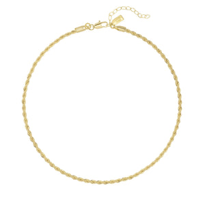 The Small Harper 4MM Necklace in Gold