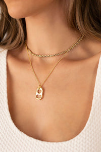 The Pop Star Necklace in Gold