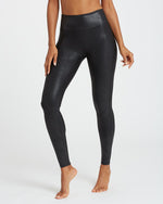 Load image into Gallery viewer, The Faux Leather Legging in Black

