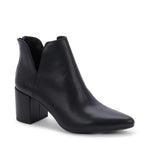 Load image into Gallery viewer, The Mid Stack Heel Bootie in Black
