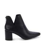 Load image into Gallery viewer, The Mid Stack Heel Bootie in Black
