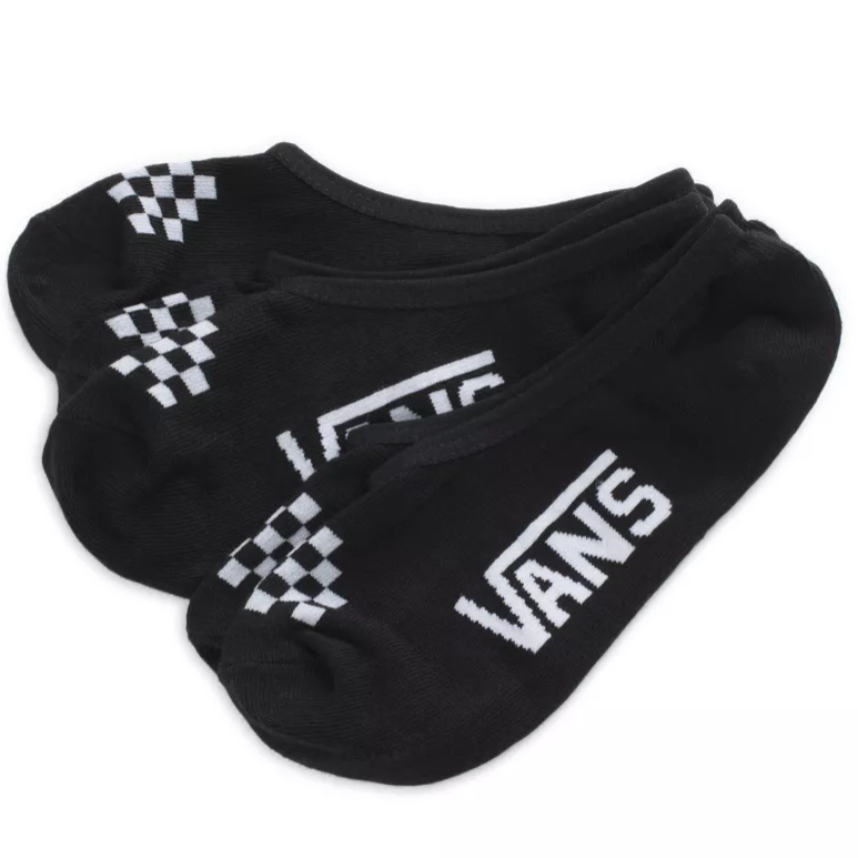 Vans Canoodle - The No Show Sock in Black. The must have low cut, no show sock in a 3 pack.