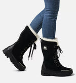 Load image into Gallery viewer, The Tall Lace Snowboot in Black
