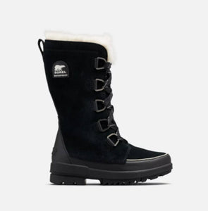 The Tall Lace Snowboot in Black